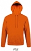 Sudadera Capucha Color Snake Sols - Color Naranja